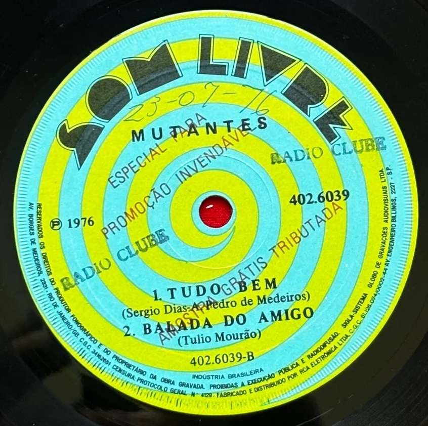 Os Mutantes - Cavaleiros Negros encarte