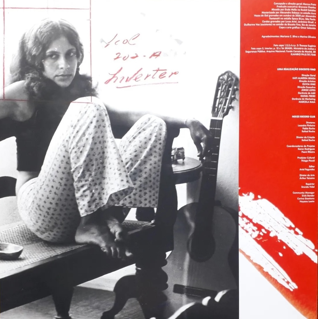 Gal Costa - Nenhuma Dor encarte