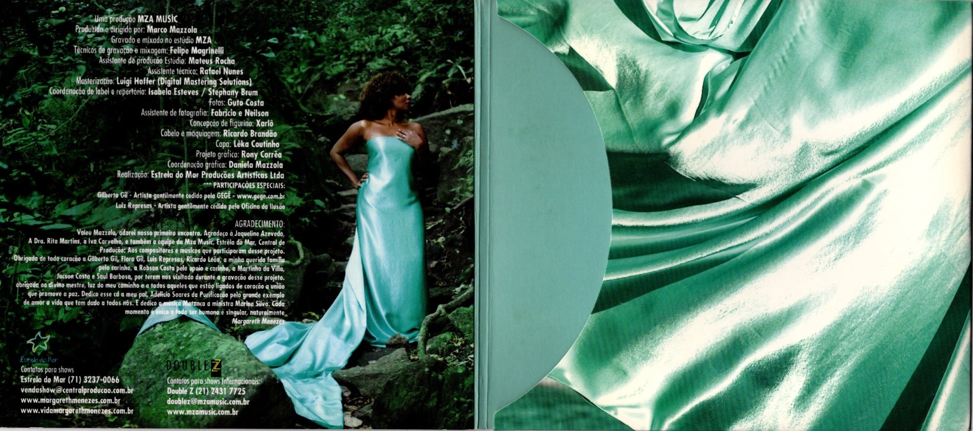 Margareth Menezes - Naturalmente encarte