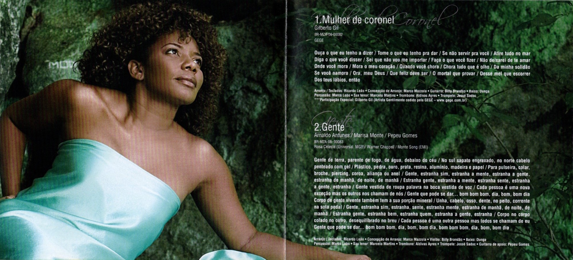 Margareth Menezes - Naturalmente encarte