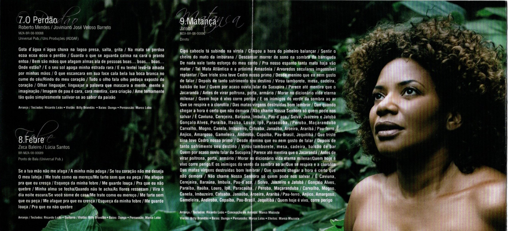 Margareth Menezes - Naturalmente encarte