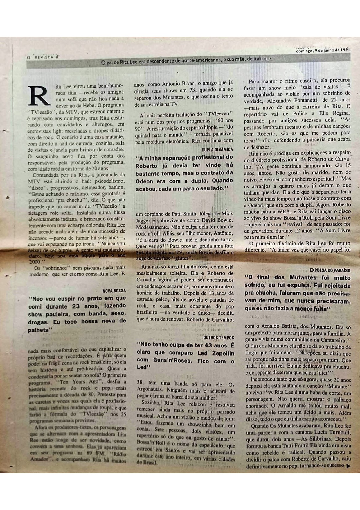 REVISTA D - (FSP) - 09-06-1991_p3