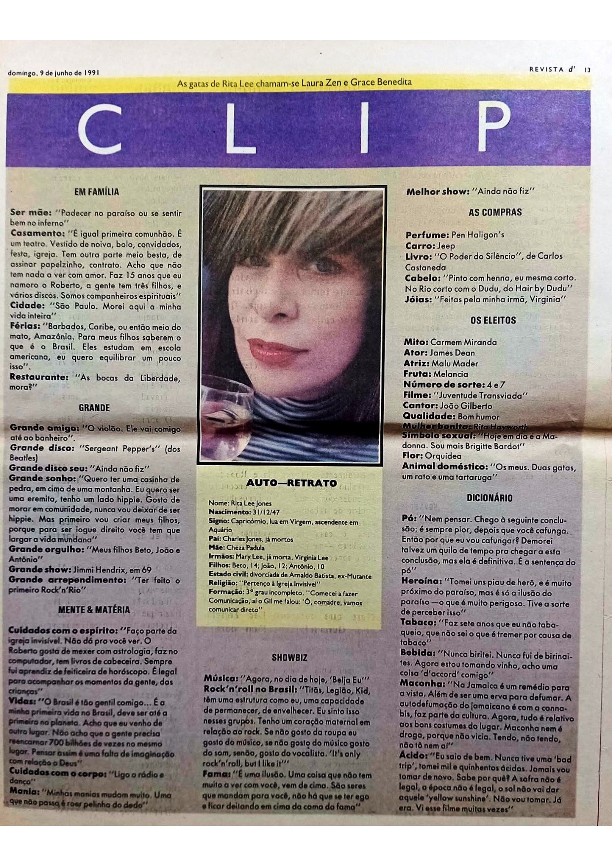 REVISTA D - (FSP) - 09-06-1991_p4
