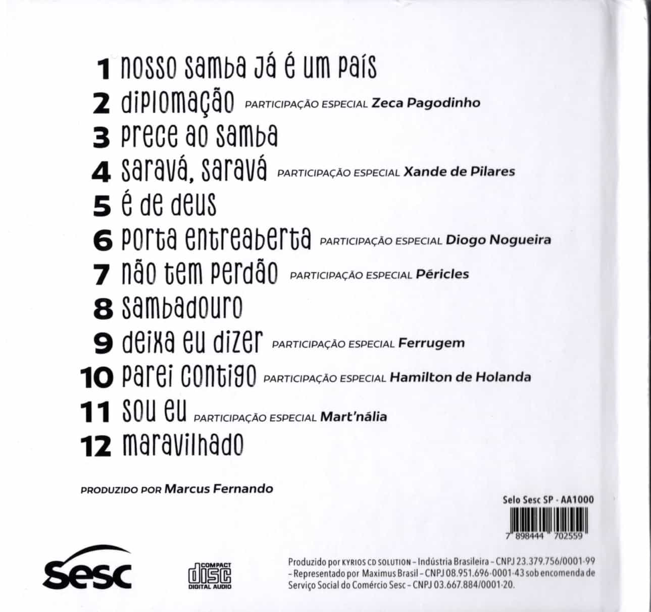 Ivan Lins - Sambadouro encarte