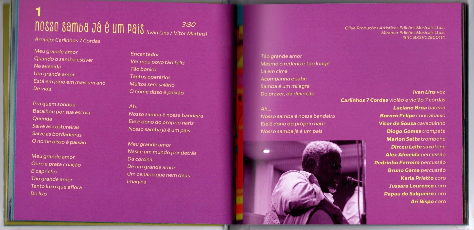 Ivan Lins - Sambadouro encarte