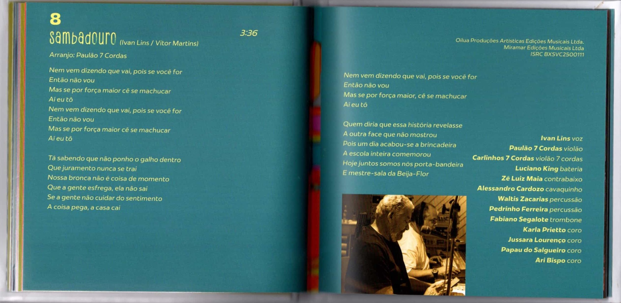 Ivan Lins - Sambadouro encarte